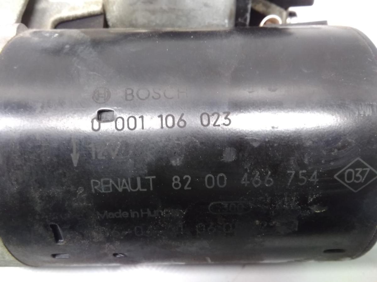 Renault Laguna 2 original Anlasser Starter 8200466754 Bosch 2.0T 125kw BJ2006