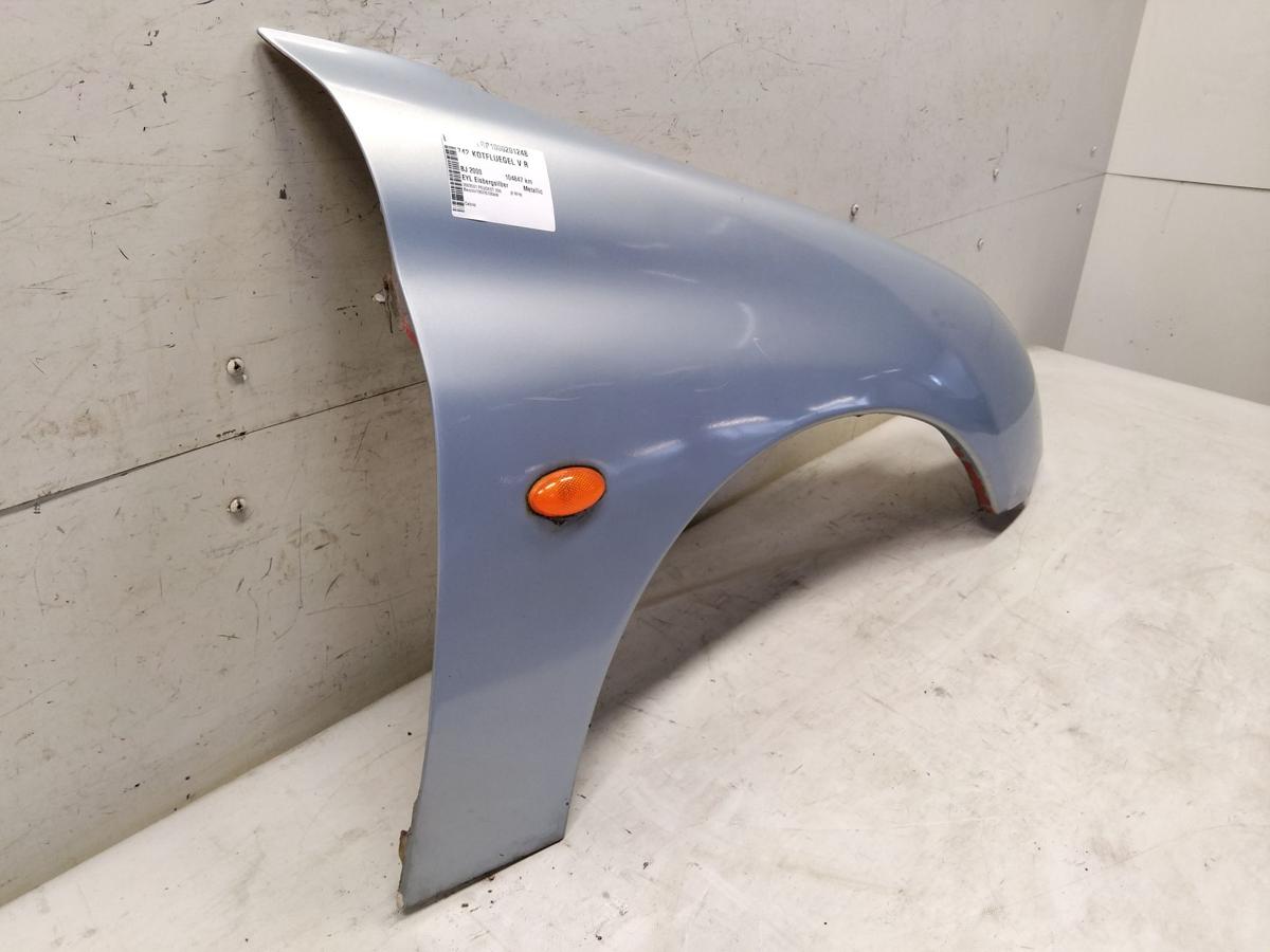 Peugeot 206CC Cabrio original Kotfl&uuml;gel vorn rechts EYL Eisbergsilber BJ2000