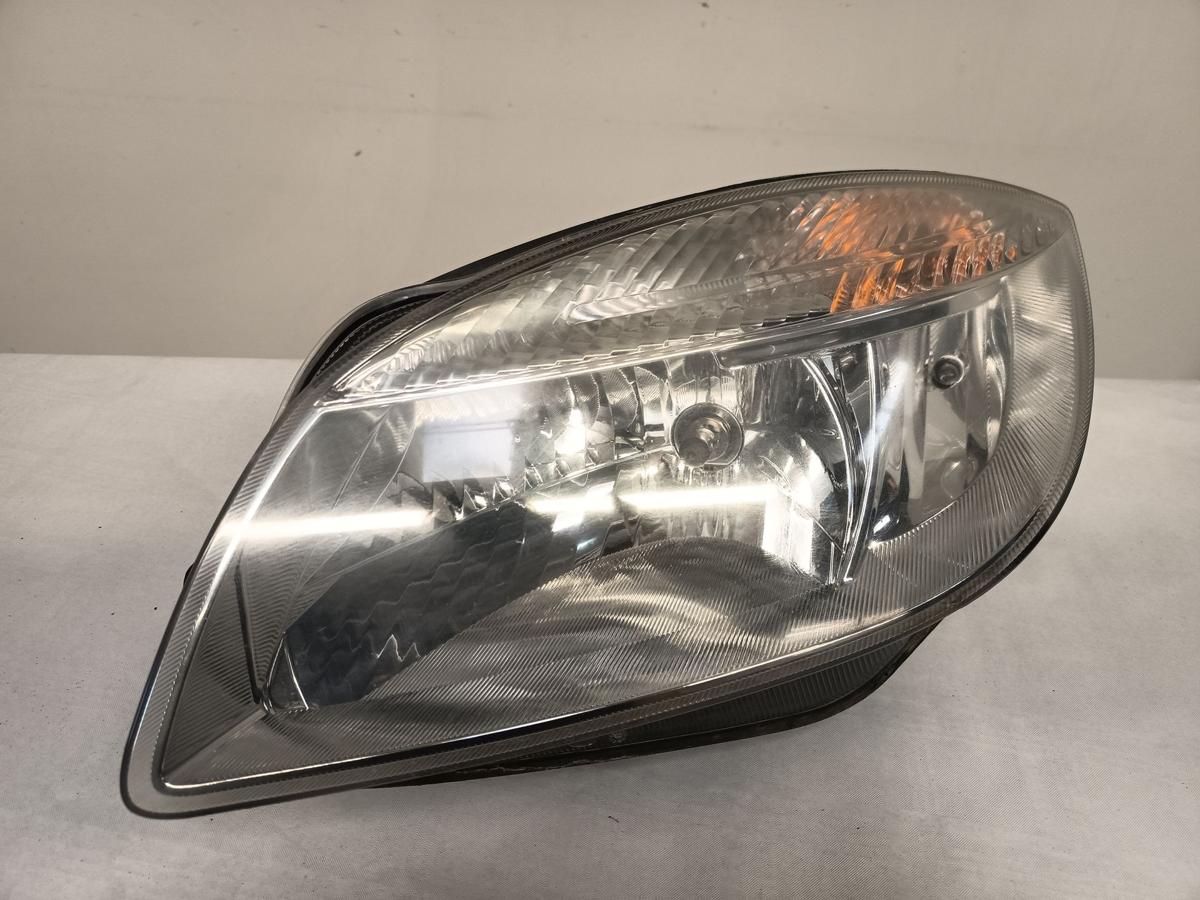 Skoda Fabia II 5J orig Scheinwerfer links Halogen/Haupt/Licht/Front Bj 2009