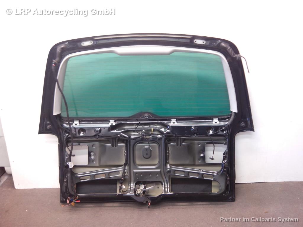 VW Sharan 7M Heckklappe mit Heckscheibe L041 Brillantschwarzmetallic BJ2003