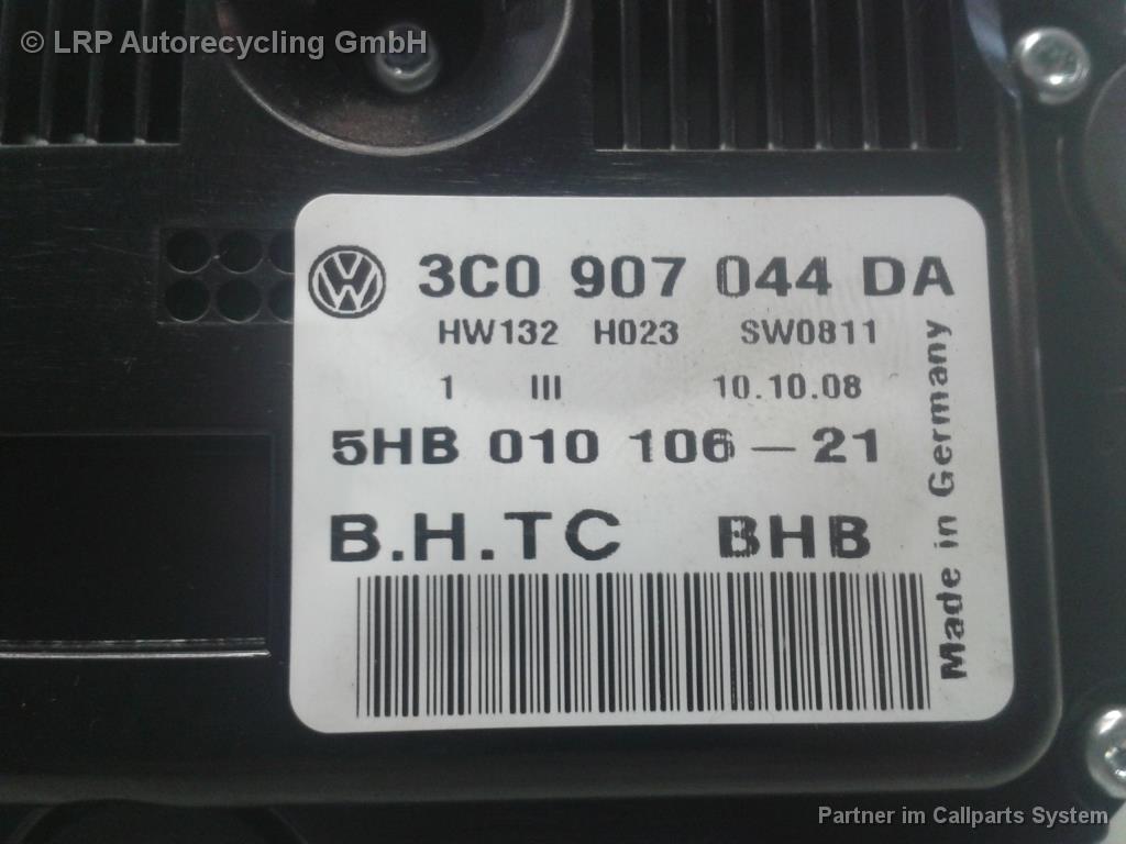 VW Passat 3C BJ2007 Klimabedienteil Heizungsbetätigung 3C0907044DA Sitzheizung