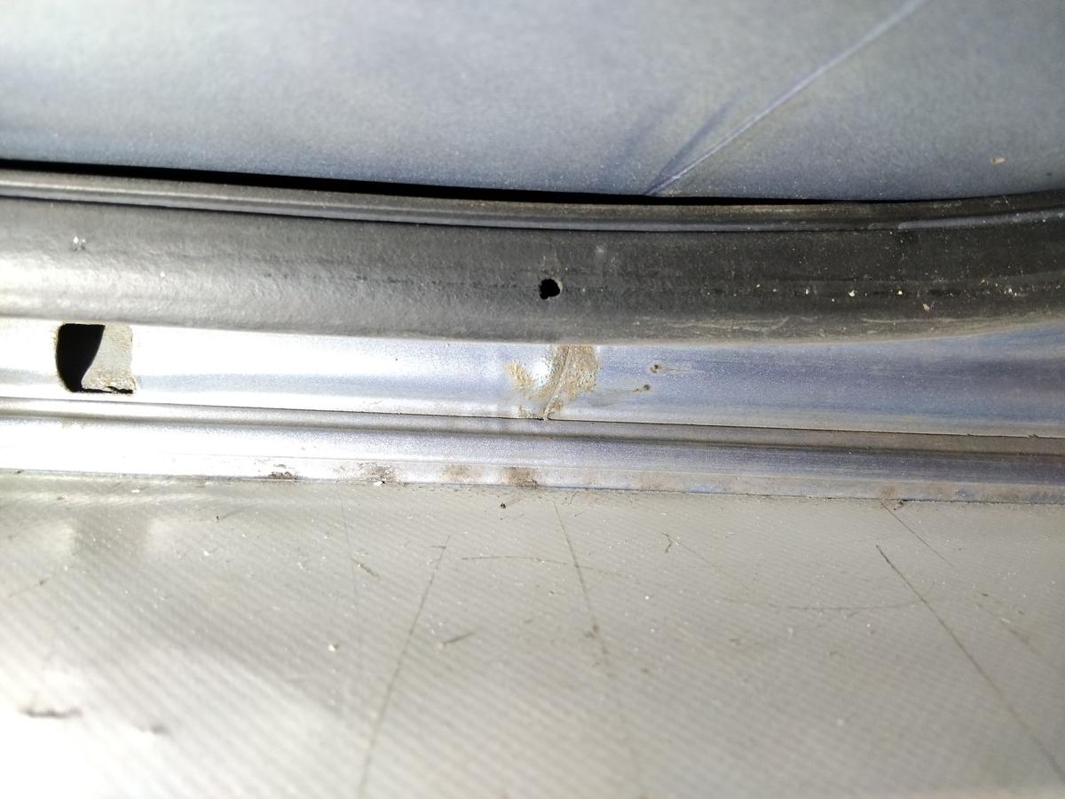 Honda Civic VIII FK Tür hinten links 5türig B538M New Bluish Silver BJ2008