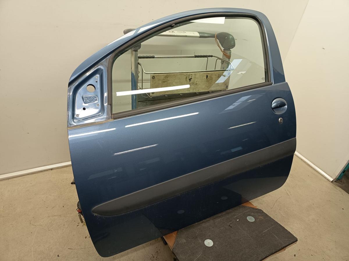 Toyota Aygo original T&uuml;r links 8R3 Grayish Blue perl Baujahr 2009