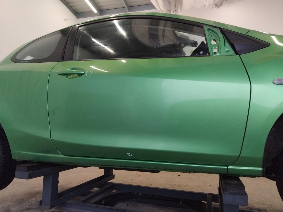 Mazda 2 DE T&uuml;r vorn rechts Beifahrert&uuml;r 3-t&uuml;rig hellgr&uuml;nmetallic BJ2008