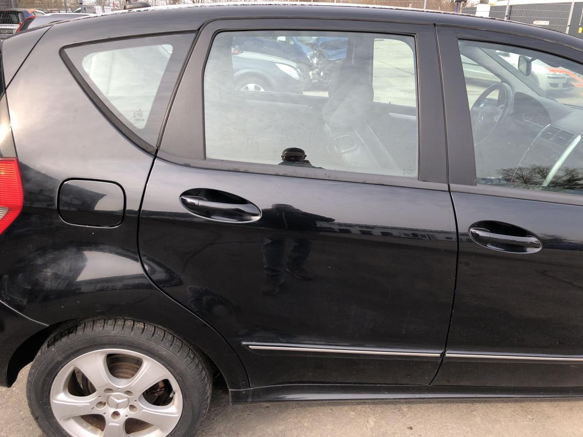 Mercedes A Klasse W169 T&uuml;r hinten rechts Fondt&uuml;r Rohbau 696 Nachtschwarz bis 08