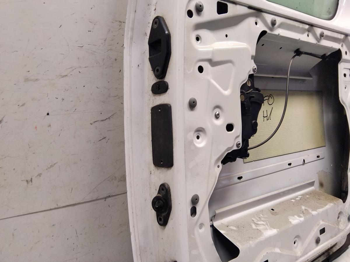 VW Caddy 2K original Schiebet&uuml;r rechts LB9A Candywei&szlig; mit Scheibe BJ2005