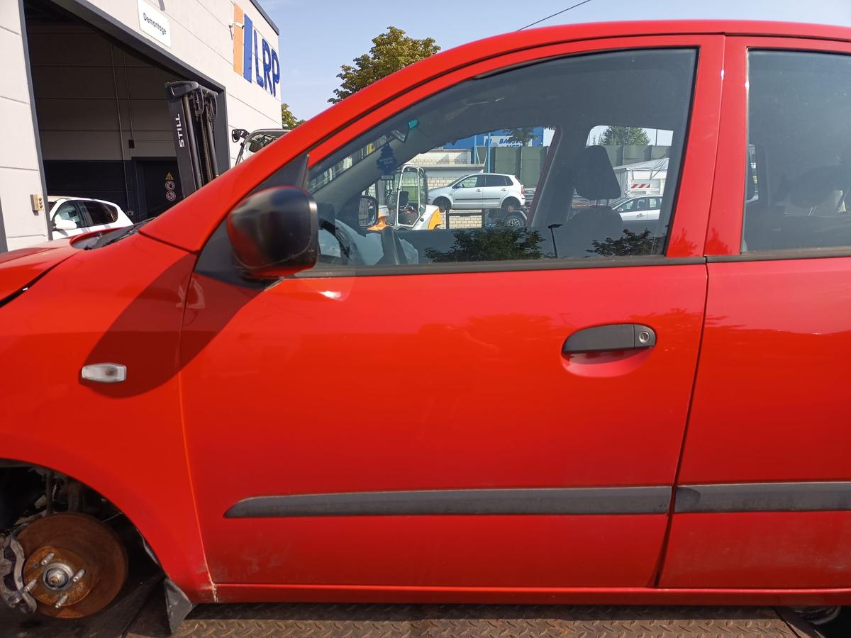 Hyundai I10 PA original T&uuml;r Roht&uuml;r vorne links H4 Electric Red Baujahr 2009