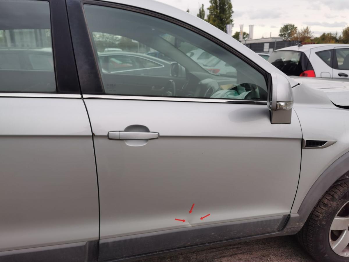 Chevrolet Captiva KLAC Beifahrertür Tür Rohbau vorn rechts GAN Ice Silver BILDER