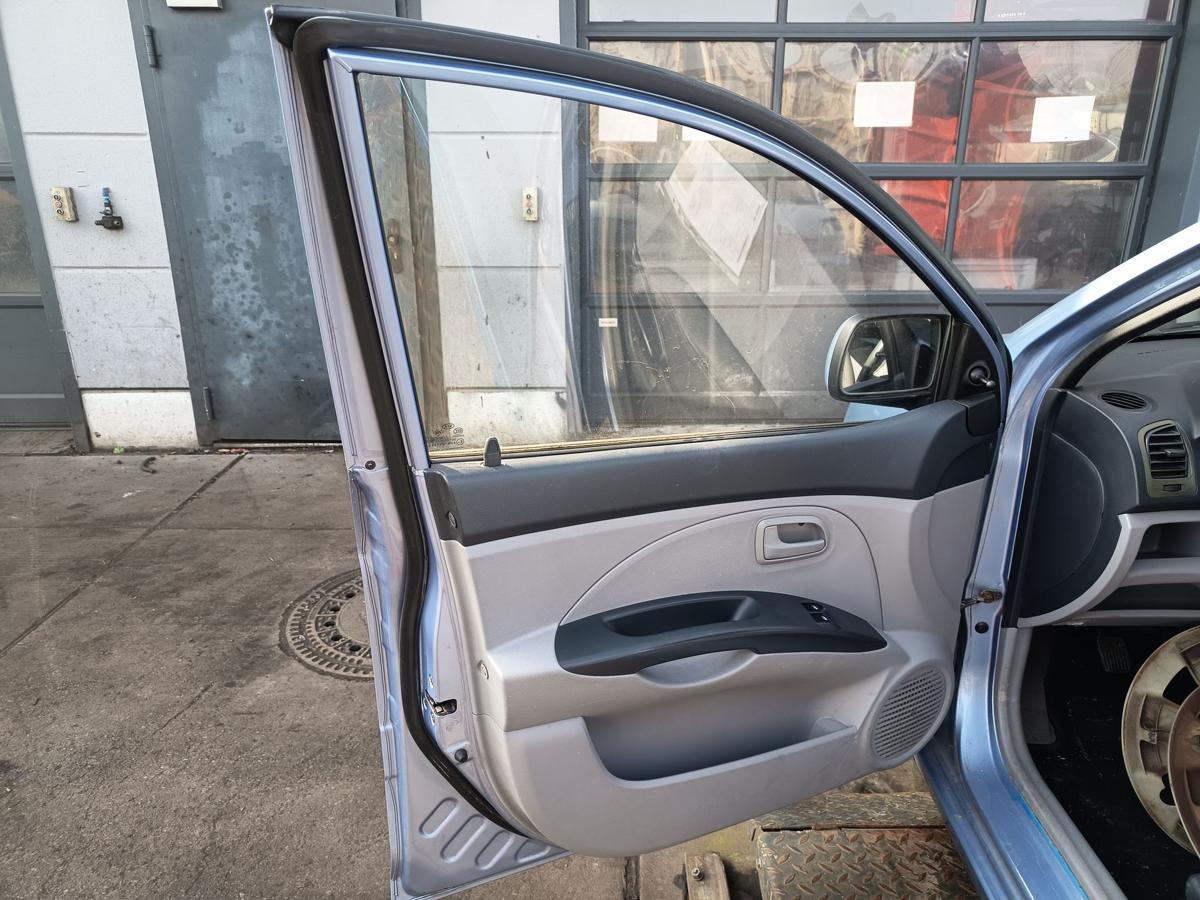 Kia Picanto BA original T&uuml;r vorne links L6 Diamantblau vor Facelift Bj 2007