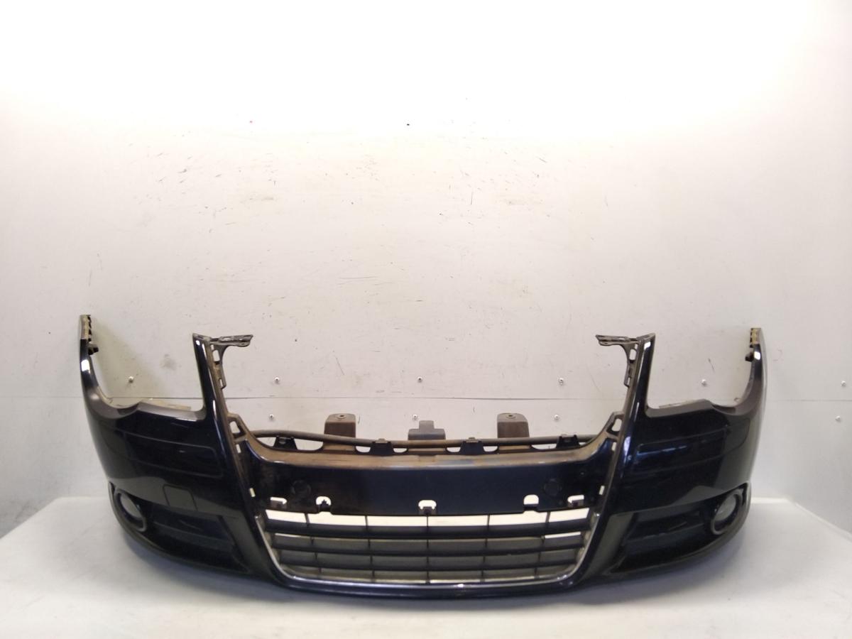 VW Eos original Stoßstange Stoßfänger vorn LC9X Deep Black mit SRA BJ2007