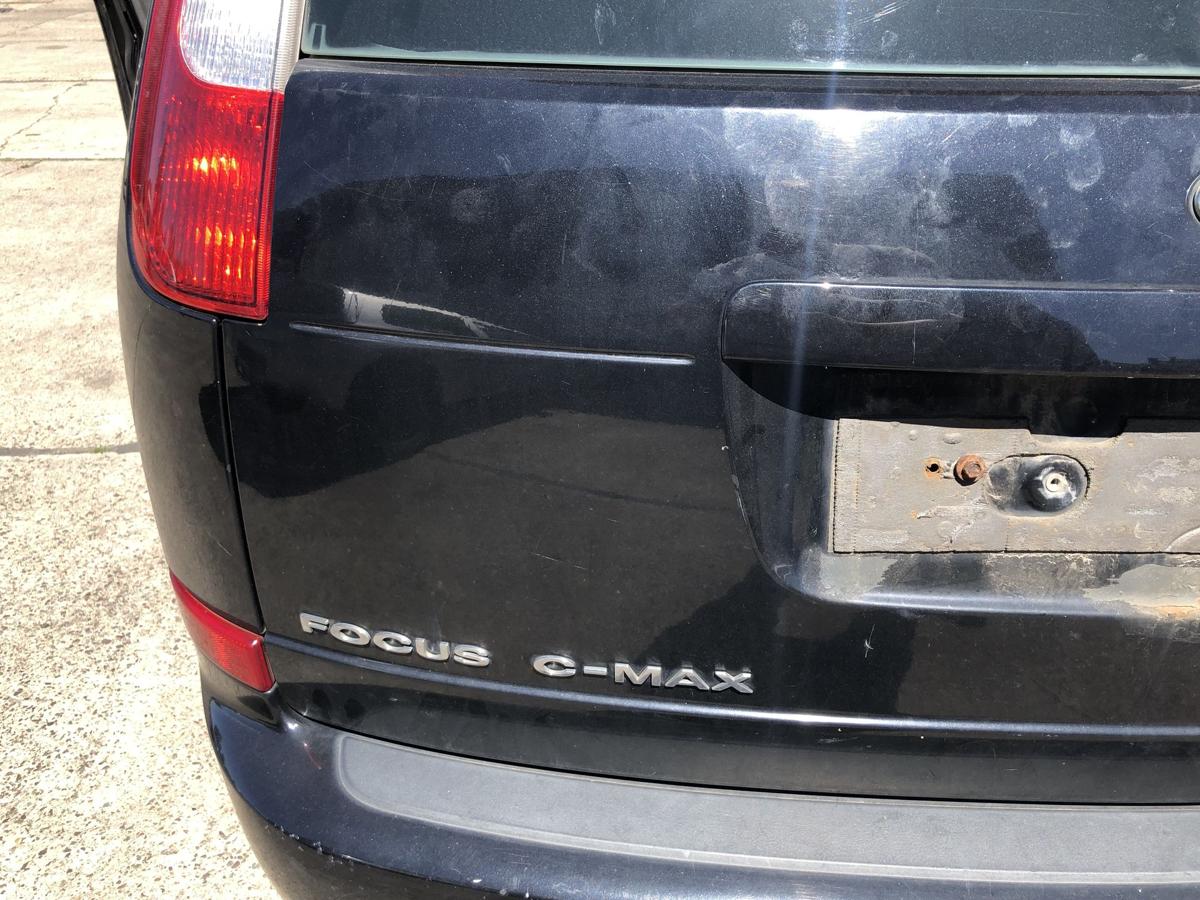 Ford Focus C Max DM2 Heckklappe mit Scheibe Rohbau bis 2007 Rost Pantherschwarz