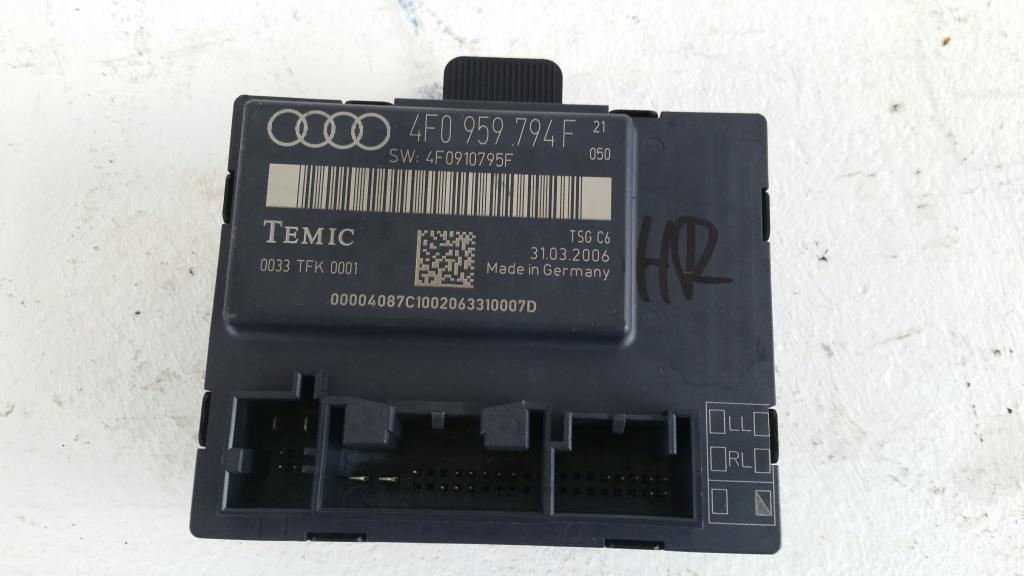 Audi A6 4F Bj.06 Avant Türsteuergerät hinten rechts 4F0959794F Temic