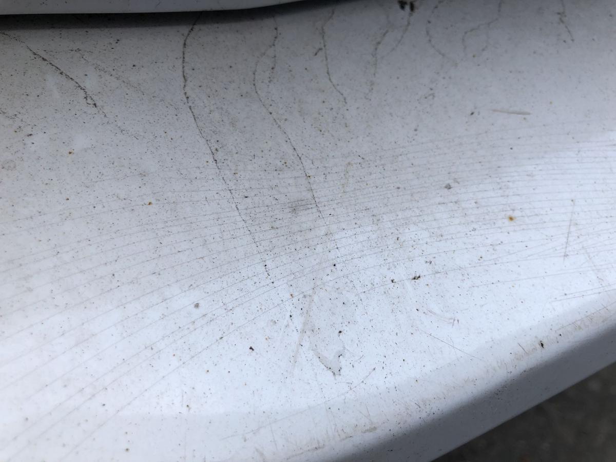 Opel Astra H GTC Sto&szlig;f&auml;nger hinten Hecksch&uuml;rze Hecksto&szlig;stange 10U Casablancawei&szlig;