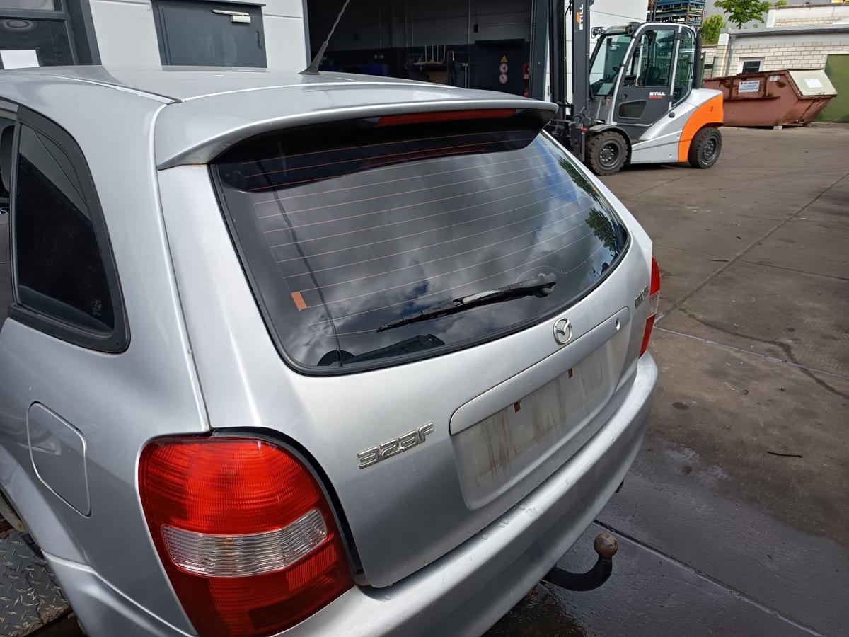 Mazda 323f VI original Heckklappe mit Scheibe 22V Satinsilber Bj 2002