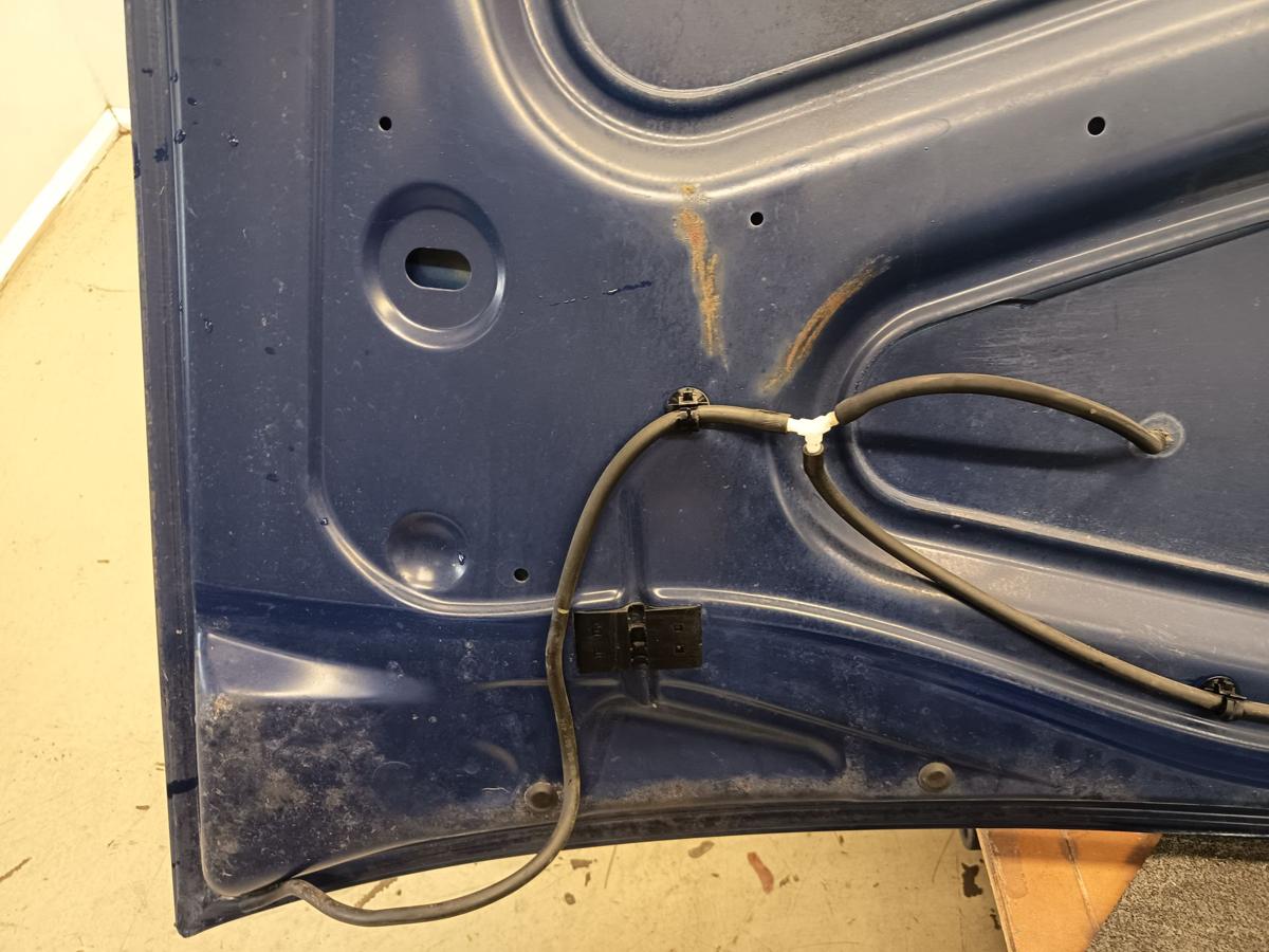 Dacia Logan MCV original Motorhaube Deckel vorne OV61H Blau Facelift Bj 2009