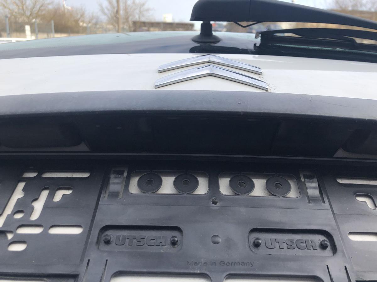 Citroen C3 Typ F Heckklappe mit Heckscheibe im Rohbau EWP Polar Wei&szlig;