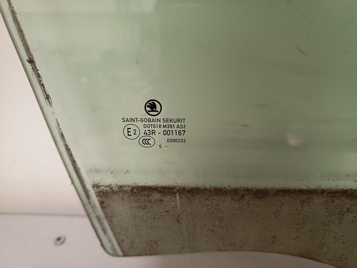 Skoda Fabia III NJ3 original T&uuml;rscheibe vorne rechts Baujahr 2015