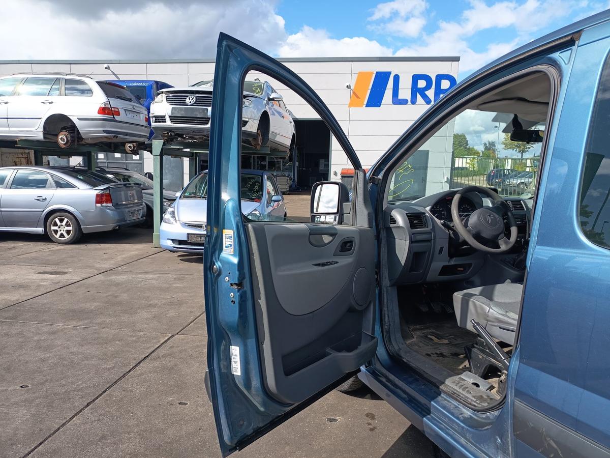 Citroen Jumpy II VF7 vor Facelift Bj 2012 orig Tür vorn links KGQ BLAU KYANOS