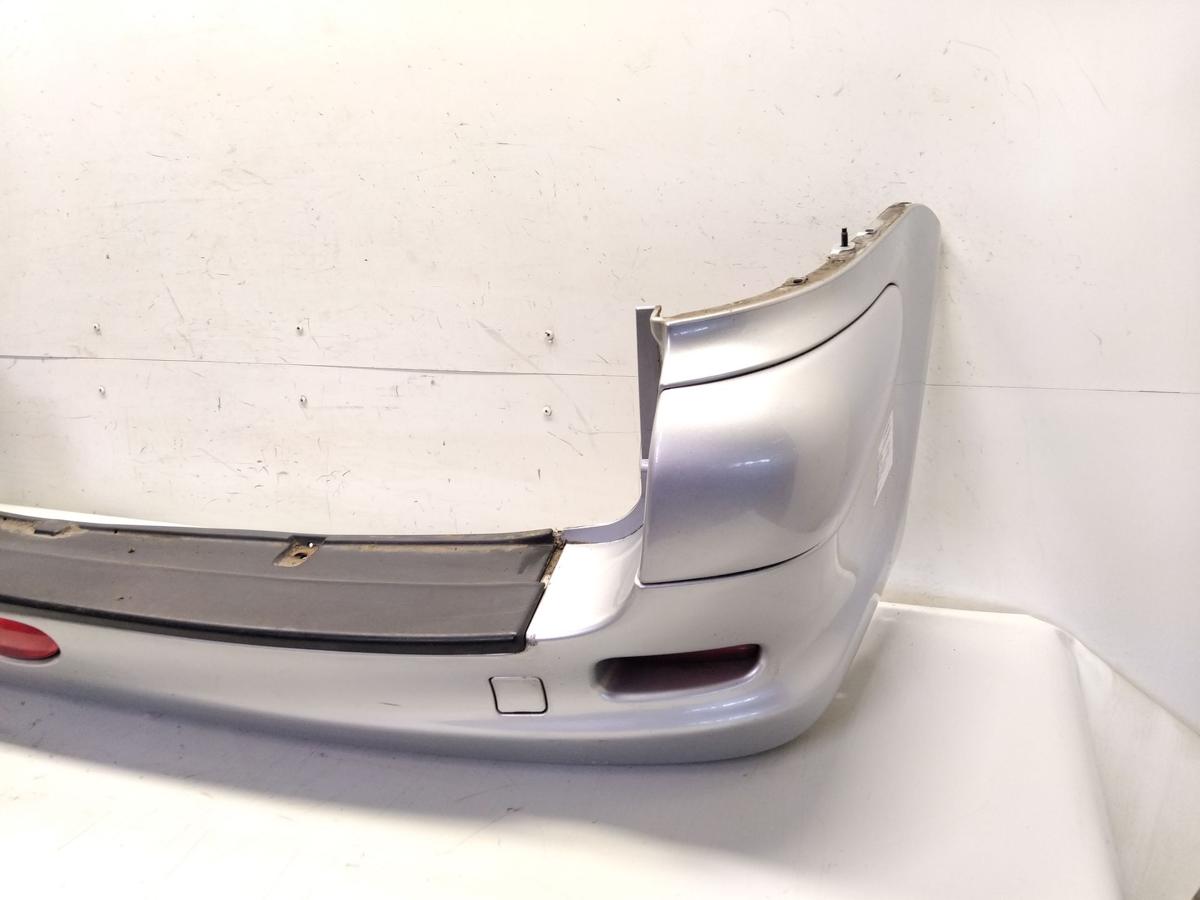 Peugeot 206 Kombi original Sto&szlig;f&auml;nger Sto&szlig;stange hinten silber EZR BJ2004