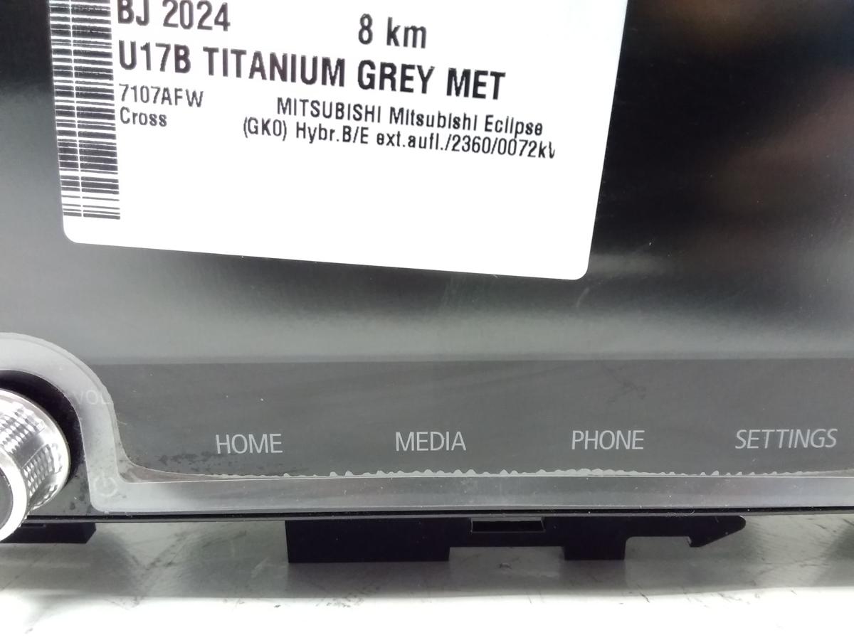 Mitsubishi Eclipse Cross original Display Navigationseinheit Navi 2.4 72kw 4B12