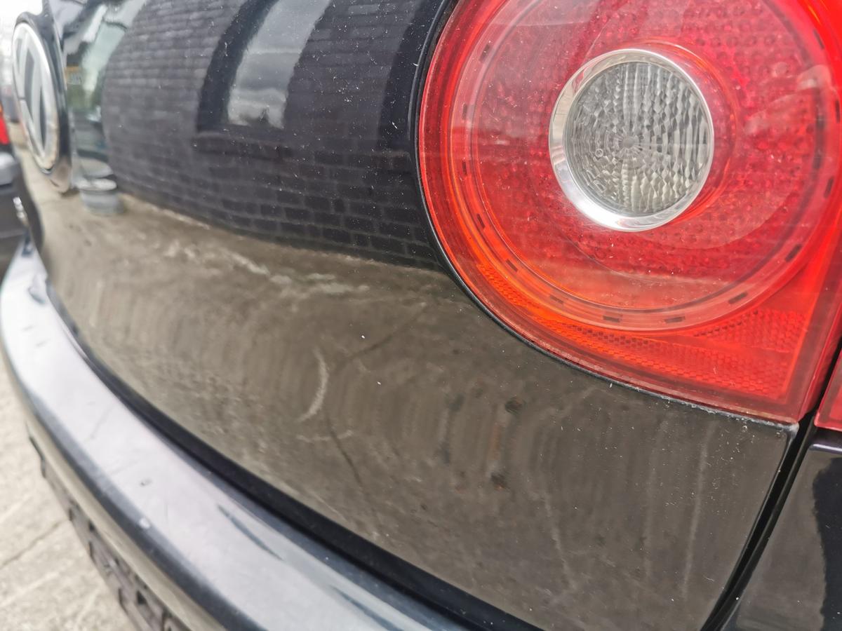 VW Golf V 5 1K Heckklappe Klappe Deckel hinten 3 Türer L041 Brillantschwarz Roh