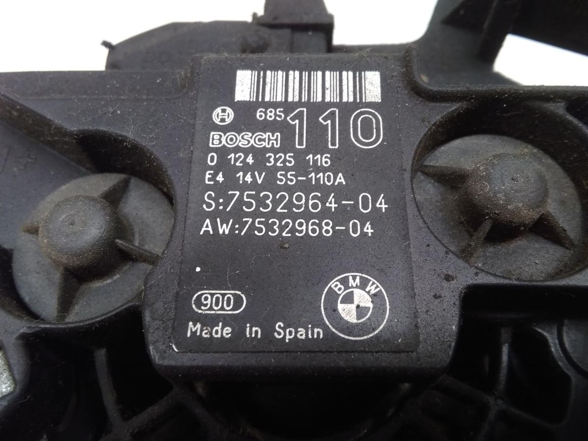 BMW 118i E87 E81 original Lichtmaschine Generator 110A 2.0 95kw 7532964 BJ2006
