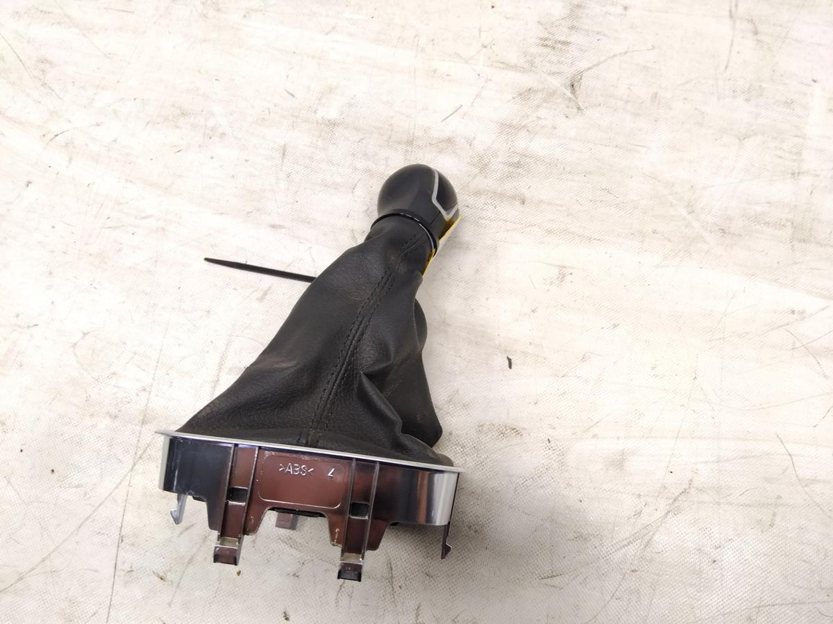 Seat Alhambra 7N original Schaltknauf mit Schaltsack 6-Gang Kunstleder schwarz