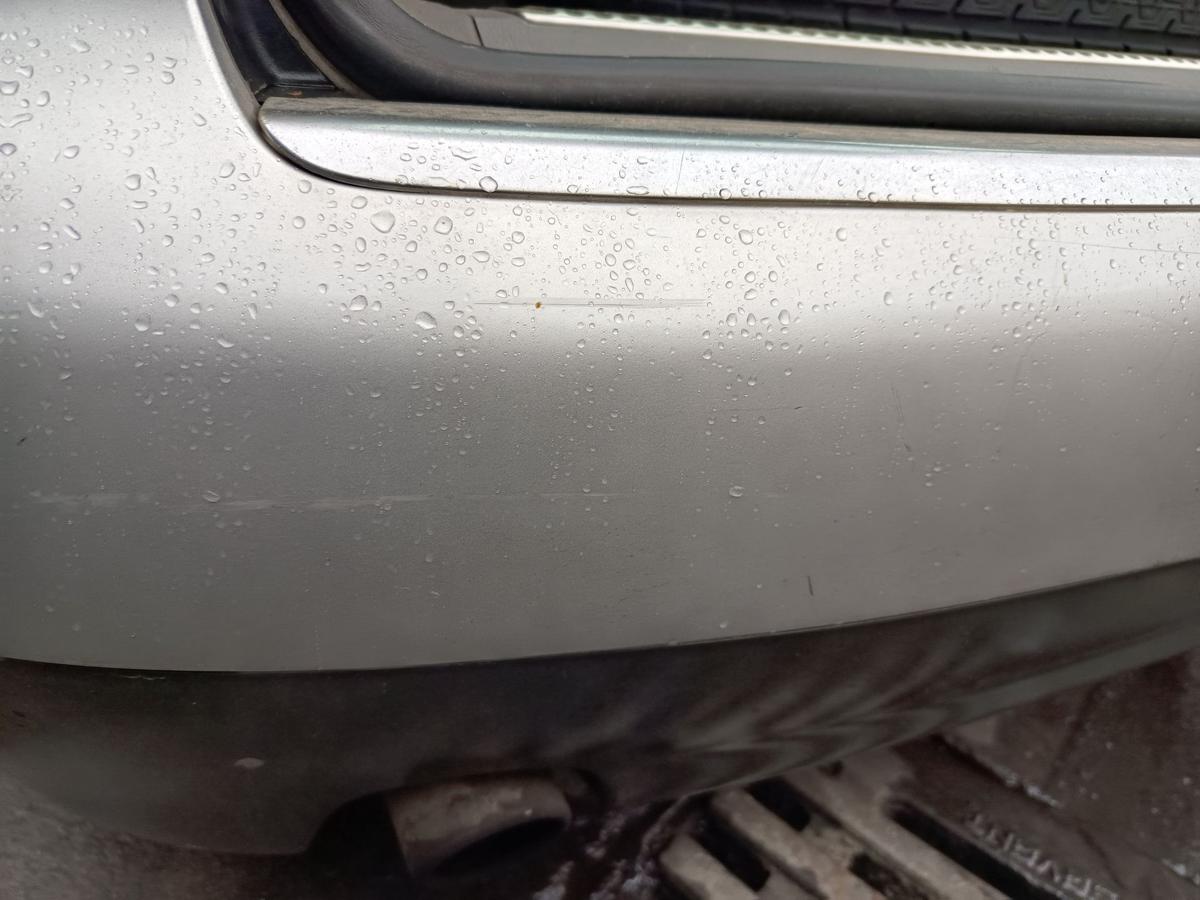 Audi A4 B6 Kombi original Sto&szlig;stange hinten LY7W Lichtsilber Metallic Bj 2002