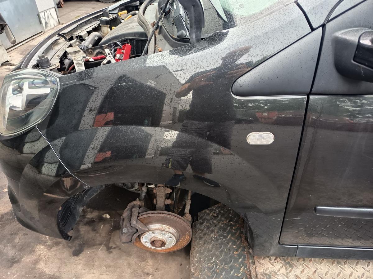 Renault Twingo II original Kotfl&uuml;gel links Seitenteil 676 Perlmuttschwarz