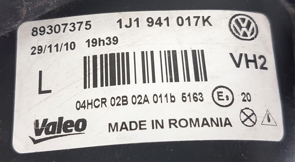 VW Golf IV Hauptscheinwerfer links 1J1941017K 89307375 Bj2001 mit NSW
