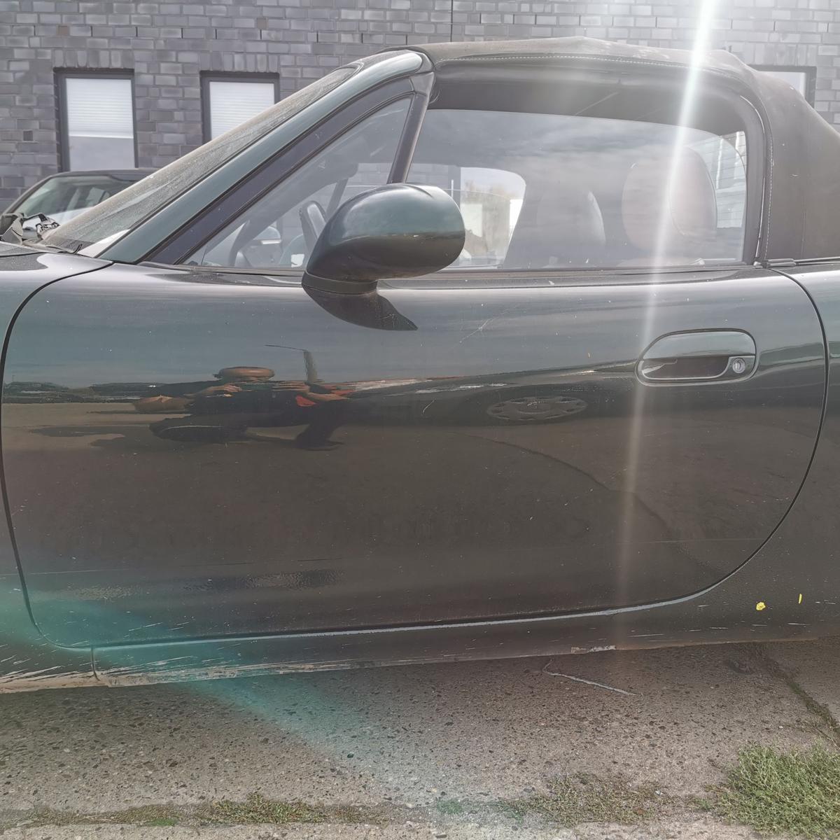 Mazda MX5 NB Fahrertür Tür Autotür Rohbautür links 18J Grace Green Perl Rohbau