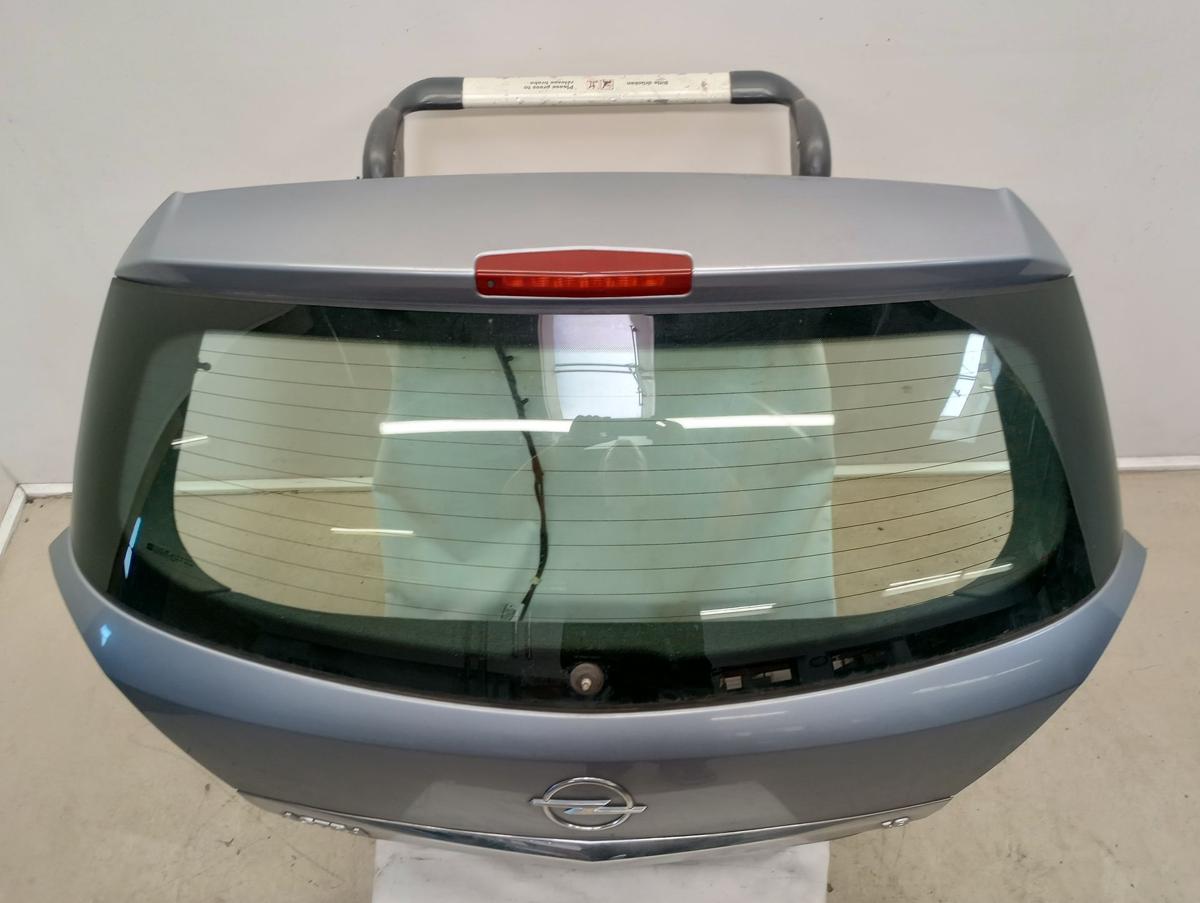 Opel Astra H orig Heckklappe mit Scheibe Z163 Lichtsilber Bj 2006 vor Facelift