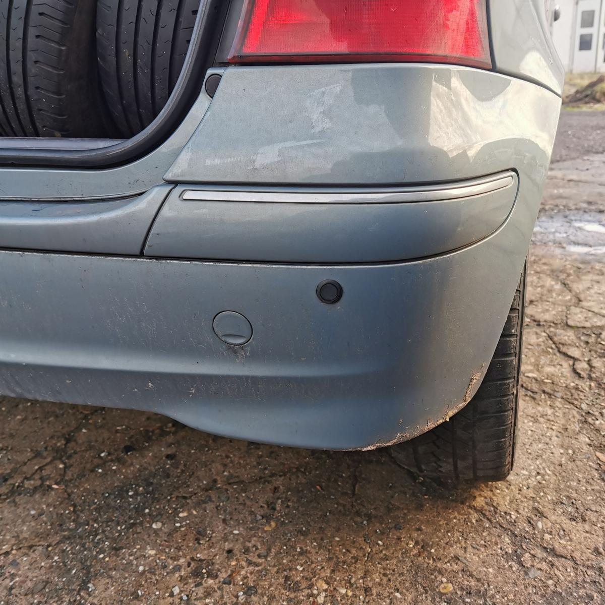 Mercedes A Klasse W168 Lang Stoßstange Stoßfänger Bumper hinten 757 Kumulusgrau