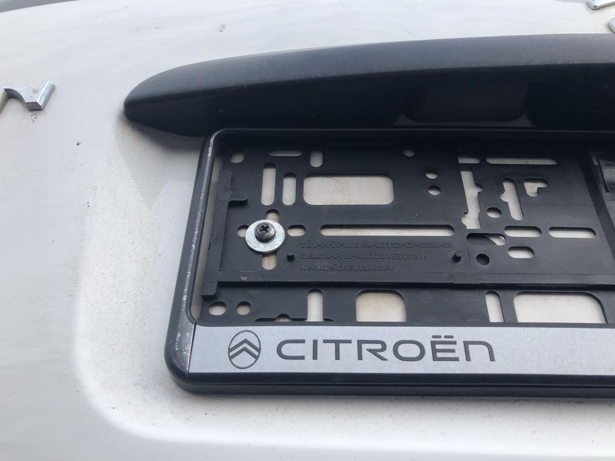 Citroen C3 Typ F Heckklappe mit Heckscheibe im Rohbau EWP Polar Wei&szlig;