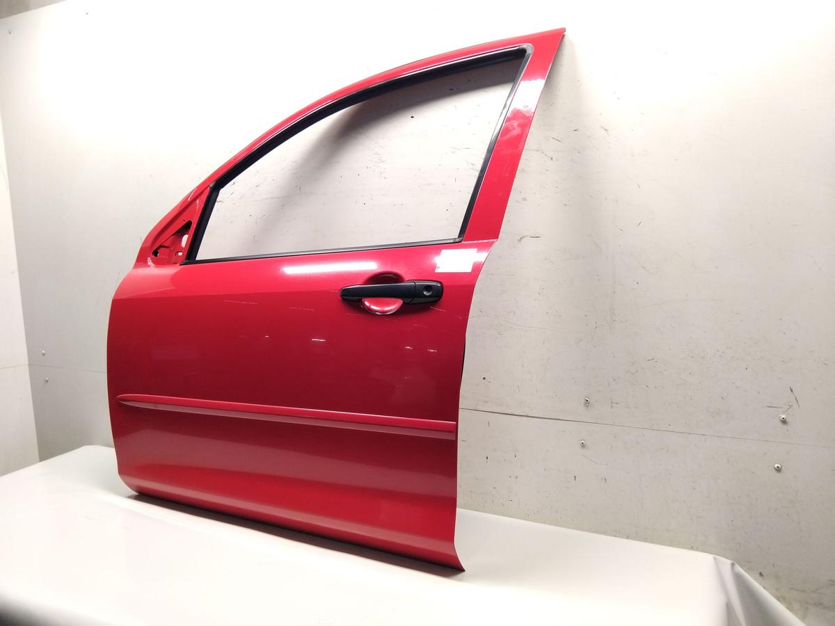 Mazda 2 DY T&uuml;r vorn links Fahrert&uuml;r rot Bj.2004