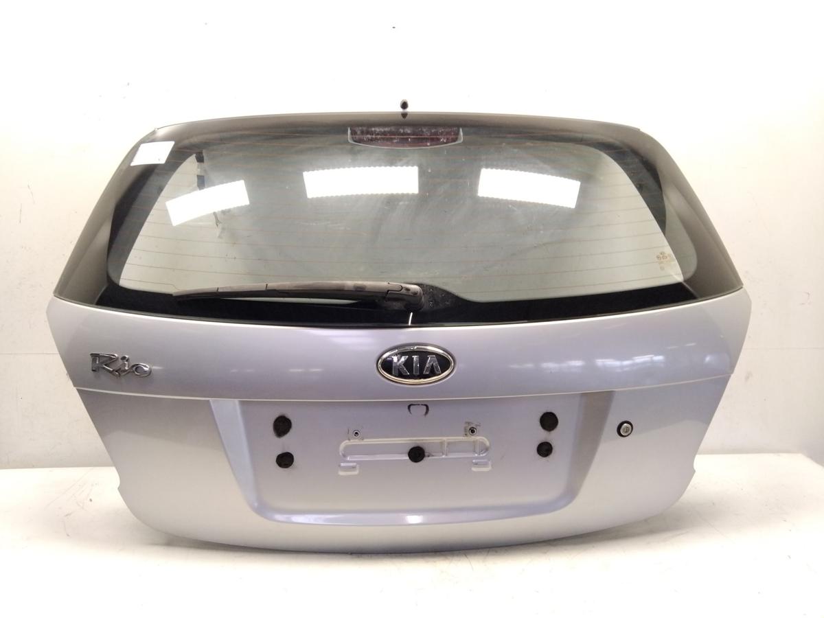 Kia Rio 2 DE Heckklappe silber mit Heckscheibe Bj.2005