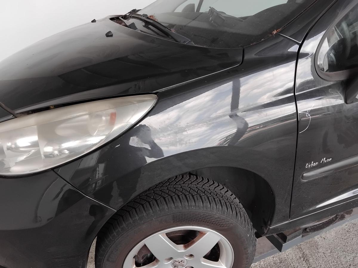 Peugeot 207 WA original Kotflügel vorn links schwarzmetallic EXL obsidien BJ2009