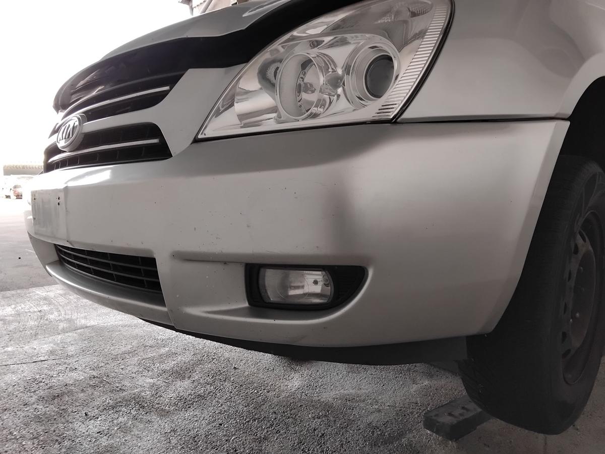 Kia Carnival III MB original Stossfänger Stoßstange vorn 6C Diamantsilber BJ2007