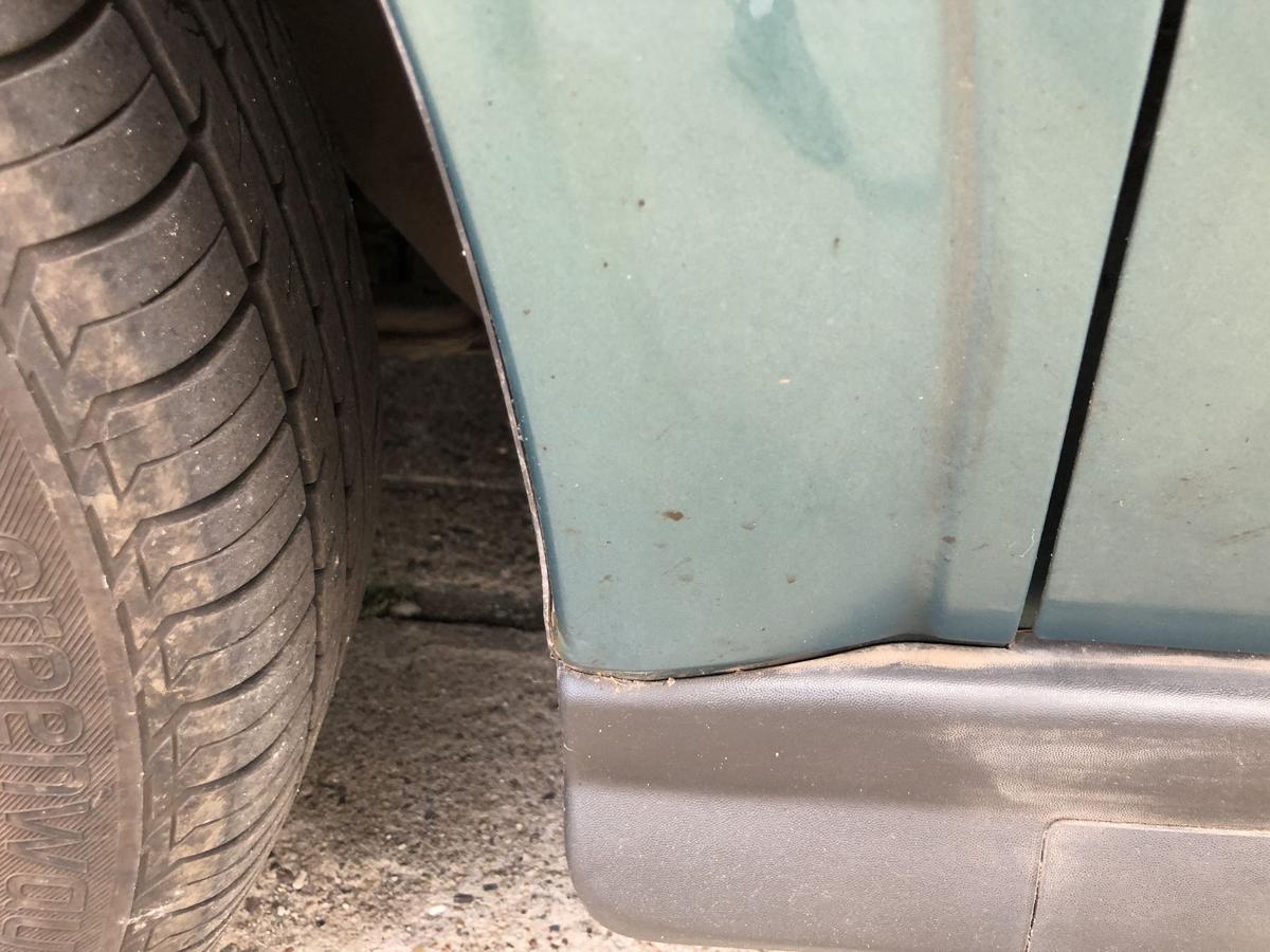 Opel Astra G Kotfl&uuml;gel vorn links Fahrerseite Seitenwand 3GU Jadegr&uuml;n