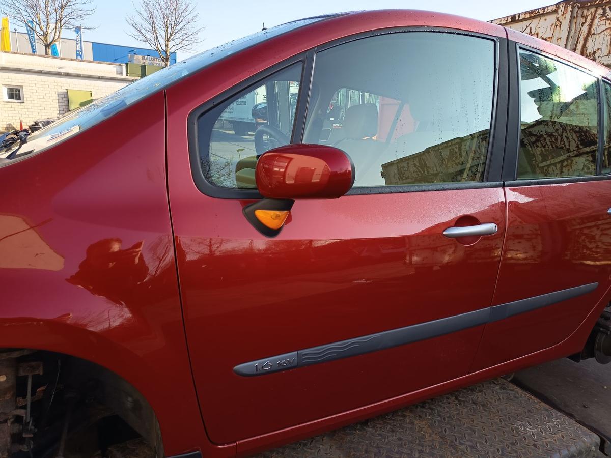 Renault Modus original T&uuml;r vorne links TEB76 Red of Fire Baujahr 2005