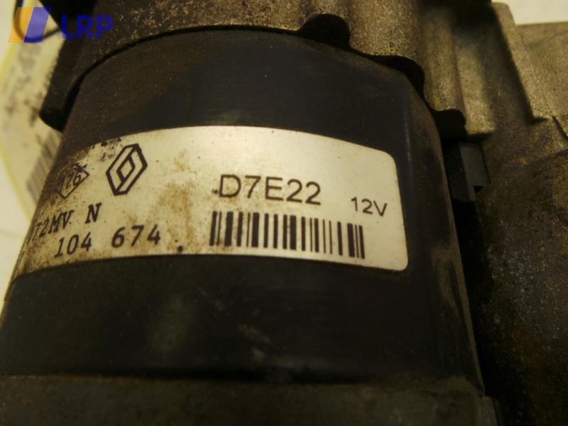 Renault Megane BA original Anlasser Starter D7E22 VALEO BJ2002