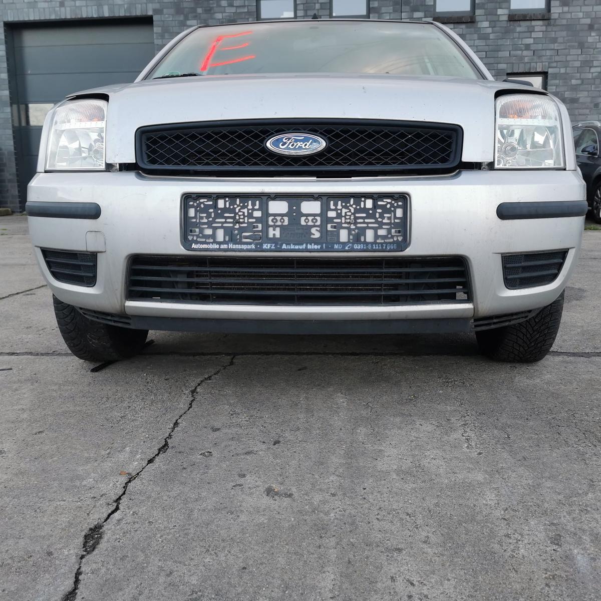 Ford Fusion JU2 Stossstange Stossf&auml;nger Bumper vorn Polar Silber Metallic bis 05