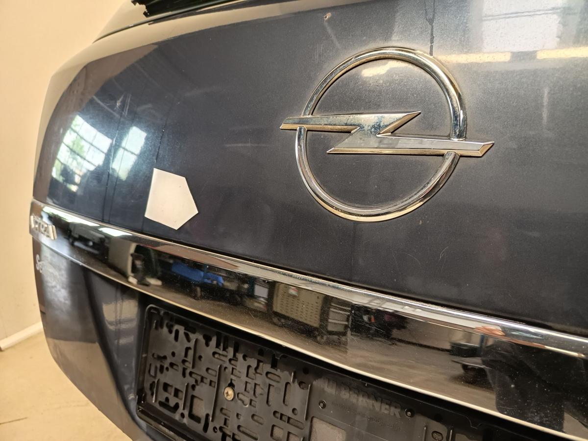 Opel Astra H orig Heckklappe mit Scheibe Kombi 4XU Metroblau Bj 2006