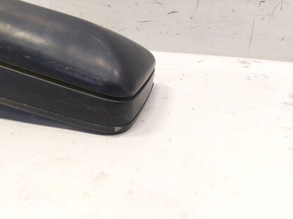 Mercedes Benz 190 W201 orig Au&szlig;enspiegel links schwarz unlackiert manuell BJ1991