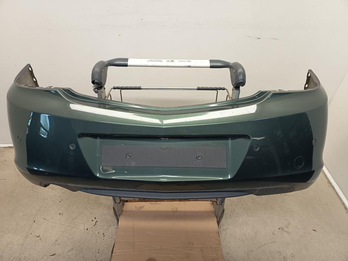 Opel Insignia A Limousine orig Sto&szlig;stange hinten Stossf&auml;nger Z30K Gr&uuml;n Bj 2009