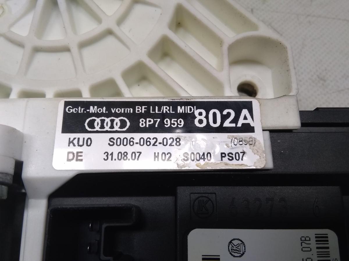 Audi A3 Cabrio 8P7 original Fensterhebermotor vorn rechts 8P7959802A Bj.2008