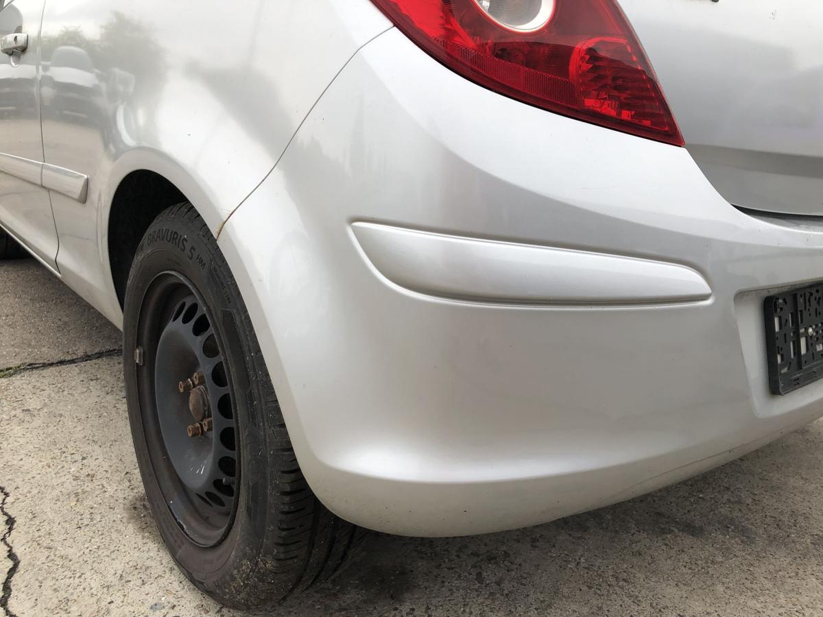 Opel Corsa D Sto&szlig;f&auml;nger hinten Hecksch&uuml;rze nur f&uuml;r 3 t&uuml;rer 2AU Starsilber