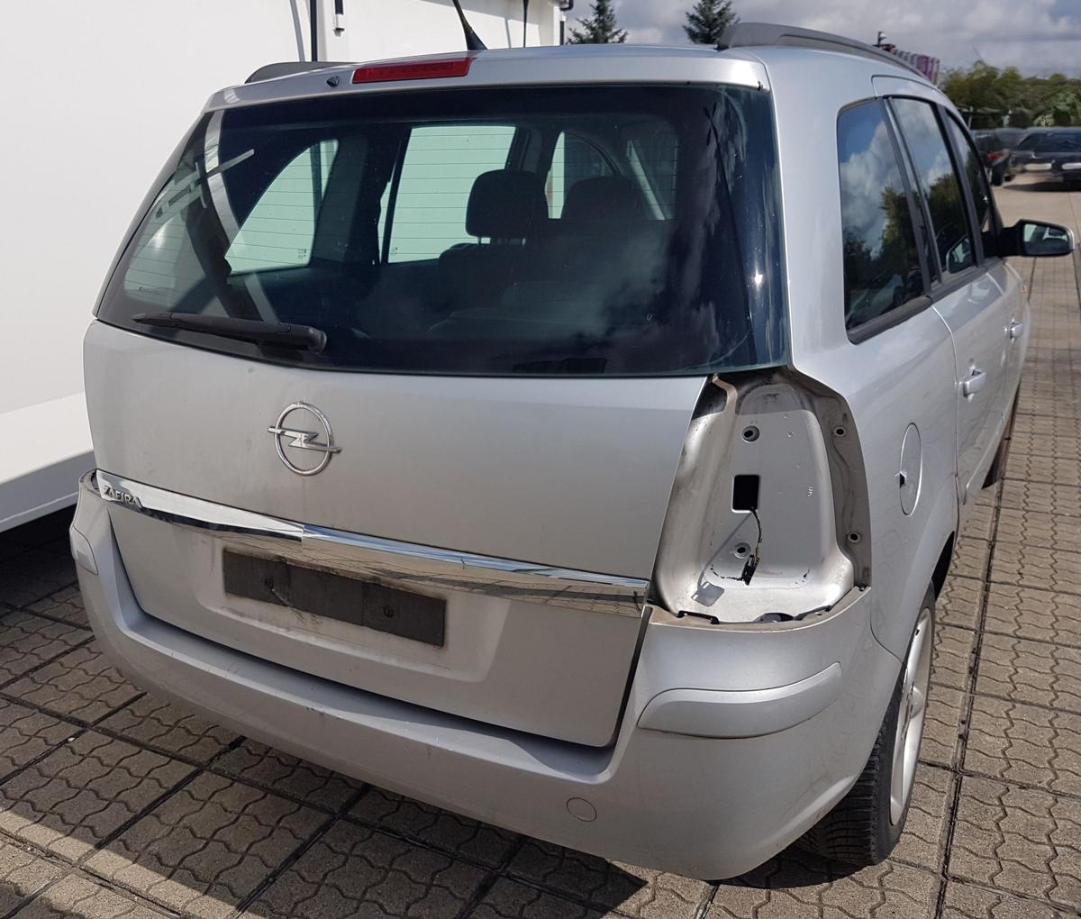 Opel Zafira B Heckklappe Heckdeckel in 2AU Starsilber III Bj2006 Rohbau