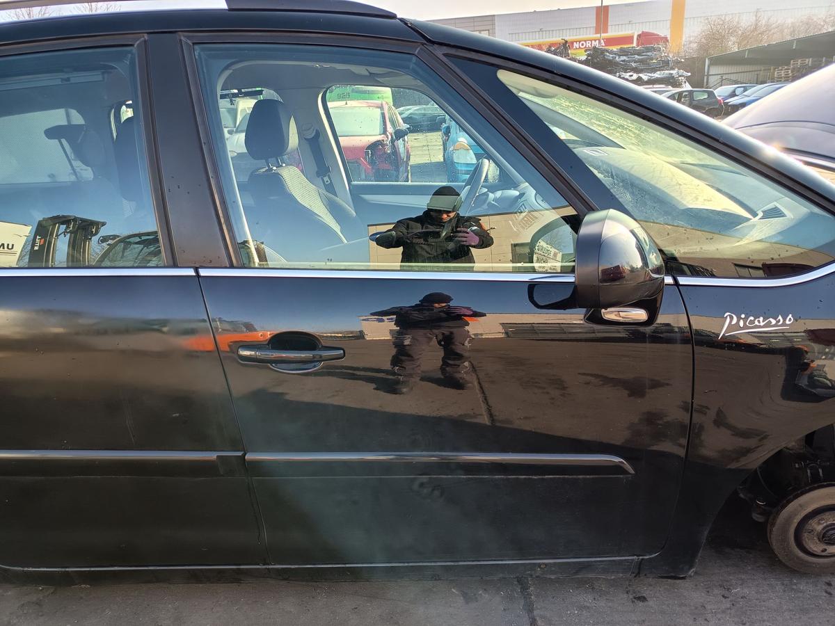 Citroen Grand C4 Picasso orig T&uuml;r vorn rechts Beifahrer EXY Onyxschwarz Bj 2010