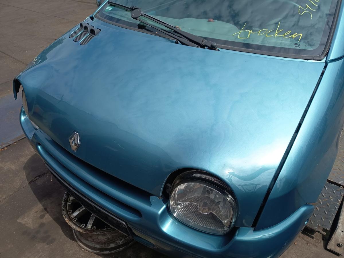 Renault Twingo C06 original Motorhaube TEF47 Zykladenblau Baujahr 2002
